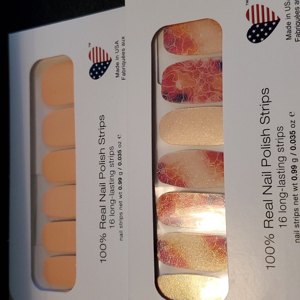 Color Street Two Packages ONE Havana Honey and One Poppy That